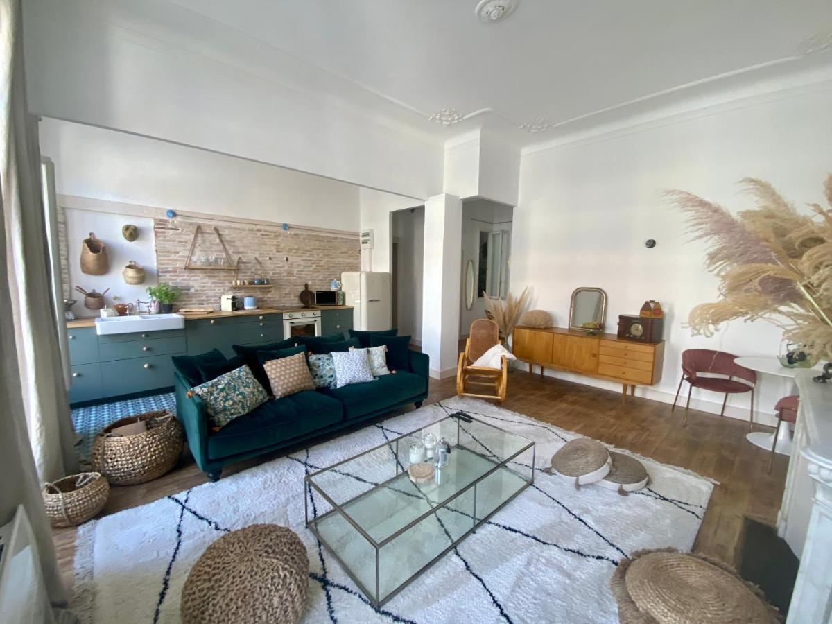 Appartement Haussmannien rue piétonne Opéra Marsella Exterior foto